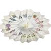 18 Pcs Women's Cotton Embroiderd Butterfly Lace Flower handkerchiefs Vintage Hankies Napkin for Lady view 1