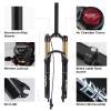 BOLANY 26/27.5/29 inch MTB Bicycle Magnesium Alloy Suspension Fork, Tapered Steerer and Straight Steerer Front Fork (Manual Lockout - Remote Lockout) view 3