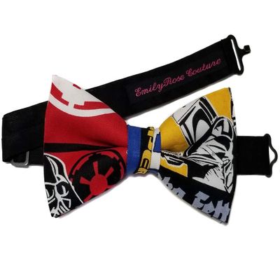 EmilyRose Couture Superheroes Bow Tie Collection (Group 4) (Bobba Fett, Large/ 12 Year Olds to Adults)