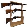 oakwoodgunracks.com 3 Gun Rack for Wall, Mantle, or Trade Show view 1
