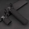 AOUTACC Tactical Molle Ammo Storage Pouch, Foldable Airsoft Belt Pouch Bag Case for Hunting Slingshot Balls Pellets Airsoft BBS Bag (Black) view 2