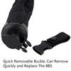 AOUTACC Tactical Molle Ammo Storage Pouch, Foldable Airsoft Belt Pouch Bag Case for Hunting Slingshot Balls Pellets Airsoft BBS Bag (Black) view 4