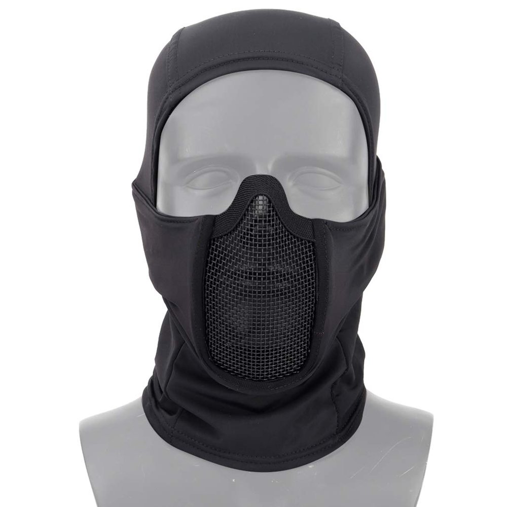 AOUTACC Balaclava Airsoft Mesh Mask,Style Full Face Protection Hood for Cs War Game, BB Gun,Hunting,Paintball
