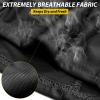 AOUTACC Balaclava Airsoft Mesh Mask,Style Full Face Protection Hood for Cs War Game, BB Gun,Hunting,Paintball view 3