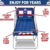 Pop-A-Shot - Dual Shot Sport | Arcade Basketball Game for Home | Paddle Scoring Hoop, 10 Game Modes, 4 Balls | Foldable for Easy Storage | Fun for All Players view 3