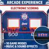 Pop-A-Shot - Dual Shot Sport | Arcade Basketball Game for Home | Paddle Scoring Hoop, 10 Game Modes, 4 Balls | Foldable for Easy Storage | Fun for All Players view 4