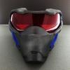 1sword Fantasy Masks: Steam Punk, Japanese Oni, Solider, Wolf Foam Mask. for Cosplay, Halloween view 2