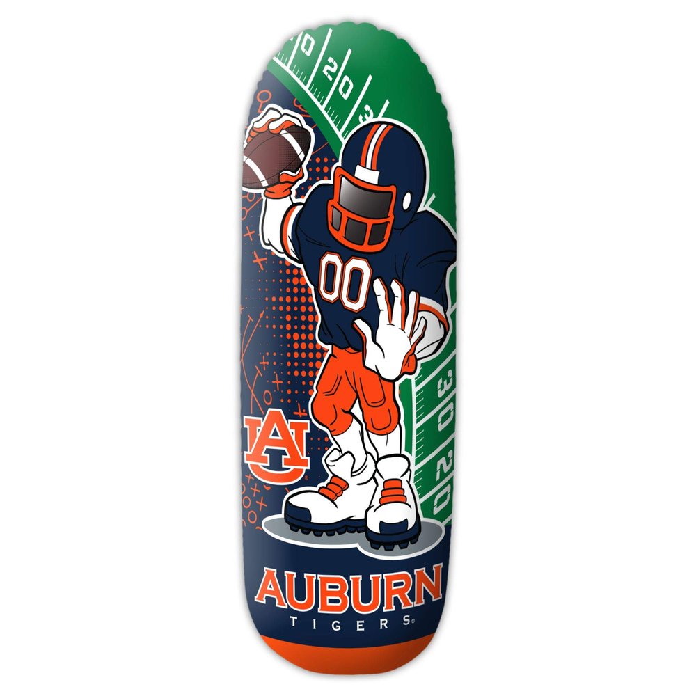 Fremont Die NCAA Auburn Tigers Bop Bag Inflatable Tackle Buddy Punching Bag, Rookie: 36" Tall, Team Colors
