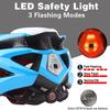 Basecamp Bike Helmet for Men Women with LED Safety Light Removable Sun Visor Lightweight Bicycle Helmet Adjustable Breathable Mountain & Road Cycling Helmets for Adult (BC-10) view 4