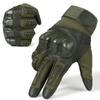 WTACTFUL Touch Screen Tactical Gloves for Men Airsoft Paintball Gear Motorcycle MTB Bike Cycling Cross-Country Motorbike ATV Hunting Hiking Riding Driving Work Outdoor Full Finger Gloves M Green view 1