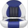 Tempress ProBax Orthopedic Folding High Back Boat Seat (White/Blue/Carbon) view 2