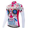 Cycling Jersey Women Bicycle Team Long Sleeve Racing Bike T-Shirt Warm Clothing Sport Tops view 1