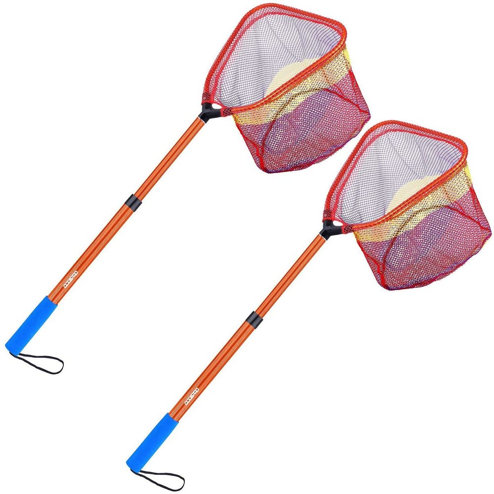 Kids Fishing Net - Telescoping 11.4" Bait Net, Extends to 30" for Easy Catch and Release