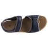 Acorn Women's Everywear Grafton Sandal, Lightweight with a Cushioned Footbed Plus Soft Adjustable Leather Straps, Navy Blue, 8 view 3