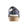 Acorn Women's Everywear Grafton Sandal, Lightweight with a Cushioned Footbed Plus Soft Adjustable Leather Straps, Navy Blue, 8 view 4