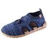 Acorn Men's-Everywear Casco Sandal, Lightweight with a Cushioned Footbed and a Soft-Knit Fabric, Navy Heathered, 11