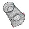Fishing Net, 3 Sizes Foldable Lobster Crayfish Crab Crawfish Shrimp Fish Trap Cage Net for Fishing(25cm) view 1