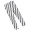 XYSSWW Girls Pants 2019 Autumn Children's Clothing Elastic Baby Striped Leggings Long Pants Girls Leggings (White, 5T) view 1