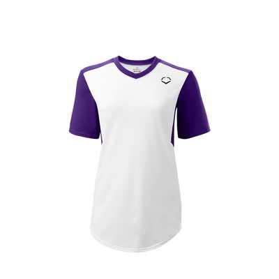 EvoShield Women's E810 V-Neck Pullover Jersey, Purple - Small
