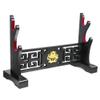 Eforlife Padded Sword Stand Display Velvet Protect Sword Rack Katana Genji Japanese Samurai Blade Gladius Templar Medieval Sword Stand Holder - Dragon (2-Tier) view 1