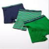 Amazon Essentials Men's Underwear Boxer Briefs, Comfortable Cotton, Tag-Free, Pack of 5, Dots/Green/Grey Heather/Popsicle/Stripe, Large view 3