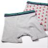 Amazon Essentials Men's Underwear Boxer Briefs, Comfortable Cotton, Tag-Free, Pack of 5, Dots/Green/Grey Heather/Popsicle/Stripe, Large view 4