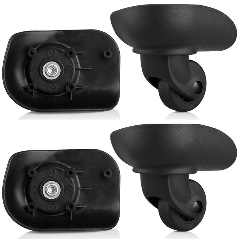 GH8 (DL-W069#) Mute Connected Spinner Wheels for Replacement Luggage Wheels Wear Silent Draw bar Box DIY (4 pcs/Set)