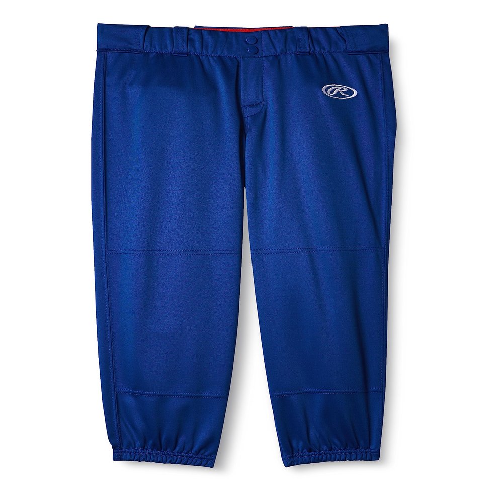 Rawlings Launch Series Game/Practice Fastpitch Softball Pant, Adult, Solid Color, Royal, XX-Large