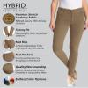 Hybrid & Company Super Comfy Stretch Women 5 Pockets Corduroy Skinny Pants P21950SKX Camel 24 view 2