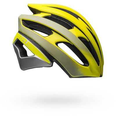 BELL Stratus Ghost MIPS Adult Road Bike Helmet - Ghost Matte/Gloss Hi-Viz Reflective (2023), Large (58-62 cm)