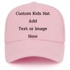 Custom Kid Baseball Caps Personalized Mesh Adjustable Truck Hat Sun Visor Hats view 1