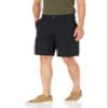 Amazon Essentials Men's 10 Lightweight Ripstop Stretch Cargo Shorts, Black, 38 view 1