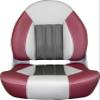 Tempress ProBax Orthopedic Folding High Back Boat Seat (Raspberry/Gray/Carbon) view 2