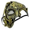 Pacific Solution PS Steam Punk Mechanical Venetian Mask, Masquerade Costume Accessory, Festival Party Face Cover, Cosplay Performance Mask - (2210-Gold) view 2