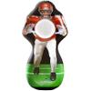 GoSports Inflataman Football Challenge - Includes 4 Rubber Footballs, Ball Pump, and Scoreboard - Inflatable Receiver Touchdown Toss Game view 1