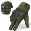 WTACTFUL Touch Screen Tactical Gloves for Men Airsoft Paintball Gear Motorcycle MTB Bike Cycling Cross-Country Motorbike ATV Hunting Hiking Riding Driving Work Outdoor Full Finger Gloves L Green view 1