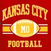 City of KC American Football Fantasy Fan Sports Mens Graphic Tank Top, Red, XX-Large view 3