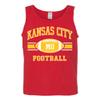 City of KC American Football Fantasy Fan Sports Mens Graphic Tank Top, Red, XX-Large view 4