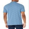 Amazon Essentials Men's Blue Palm Tree Print Polo Shirts Short Sleeve, Slim-Fit Cotton Pique, Small view 4