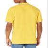 Amazon Essentials Men's Regular-Fit Cotton Pique Polo Shirt (Available in Big & Tall), Yellow Twin Stripe, Large view 4