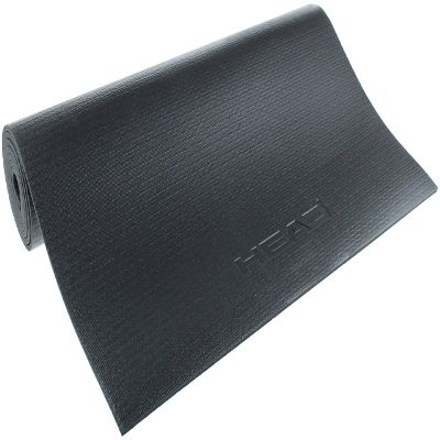 Head Fitness Yoga Mat Black No Sz