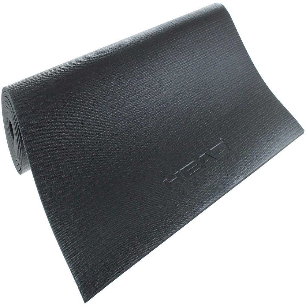 Head Fitness Yoga Mat Black No Sz