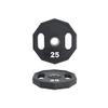 Fitness First Urethane Grip Weight Plate 2.5-45 lbs, Black (F1RGWP 25 LBS) view 2