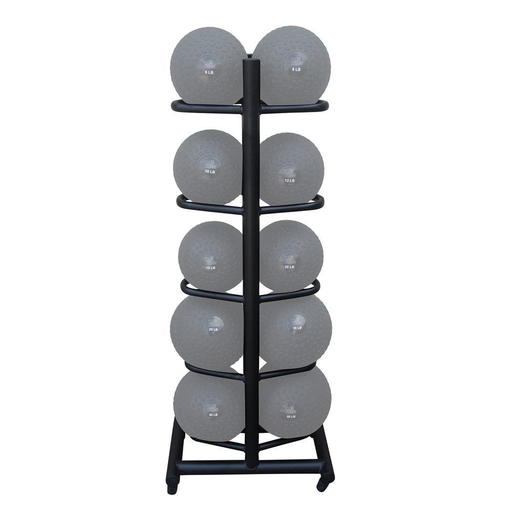 Fitness First Medicine Ball Rack - Holds 10 Balls