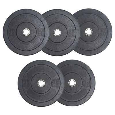 Fitness First Competition Crumb Bumper Plates 10-45 lbs.