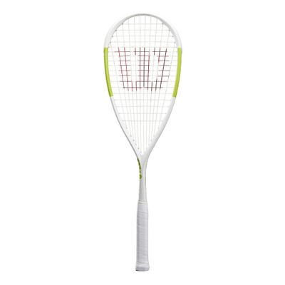 Wilson Unisex's Tempest PRO Squash Racket, White/Green, 0