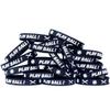 20 of Play Ball Wristbands with Bats Silicone Wristbands view 1