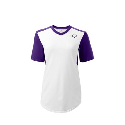 EvoShield Women's E810 V-Neck Pullover Jersey, Purple - X-Small