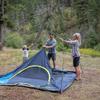 Coleman 4-Person Skydome Dark Room Tent with Rainfly, 5 Minute Setup, Blocks 90% of Sunlight, 20% More Headroom Than Traditional Tents view 2