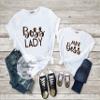 Boss Lady or Mini Boss T shirt view 3